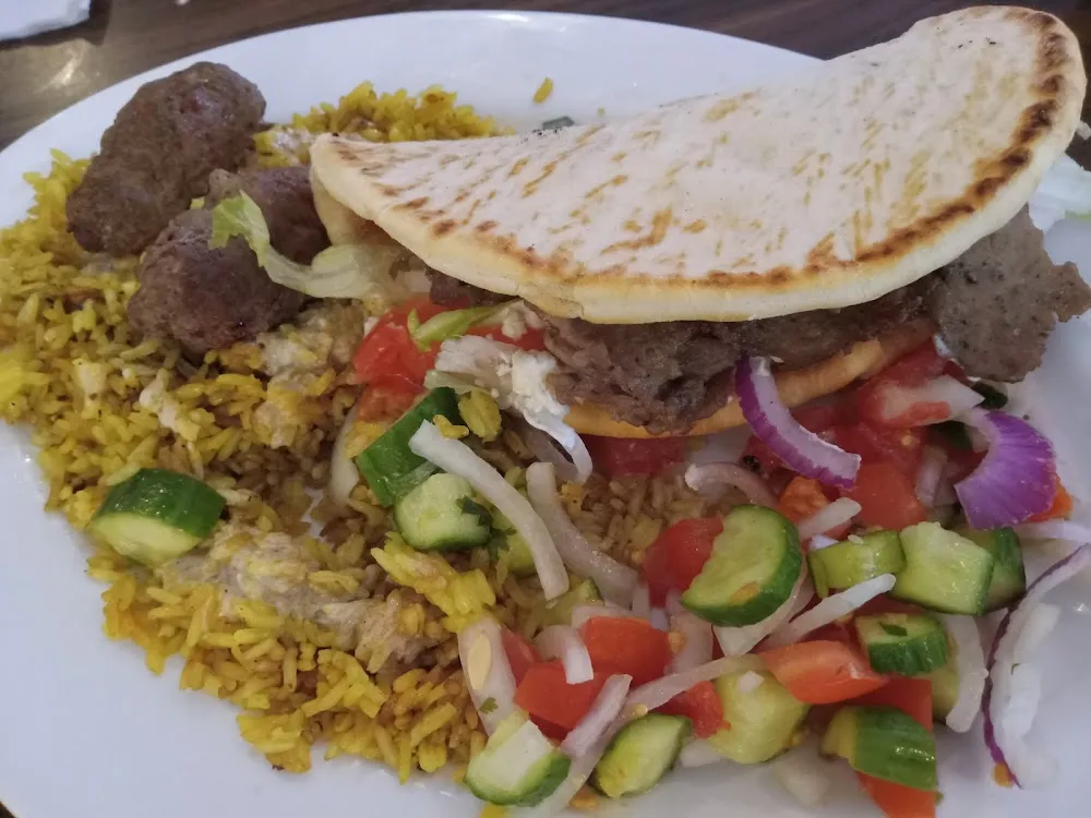Grocery and Kafta Plate